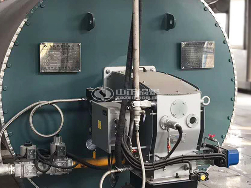 黃石泰華240萬大卡YQW系列燃?xì)馀P式導(dǎo)熱油鍋爐項目